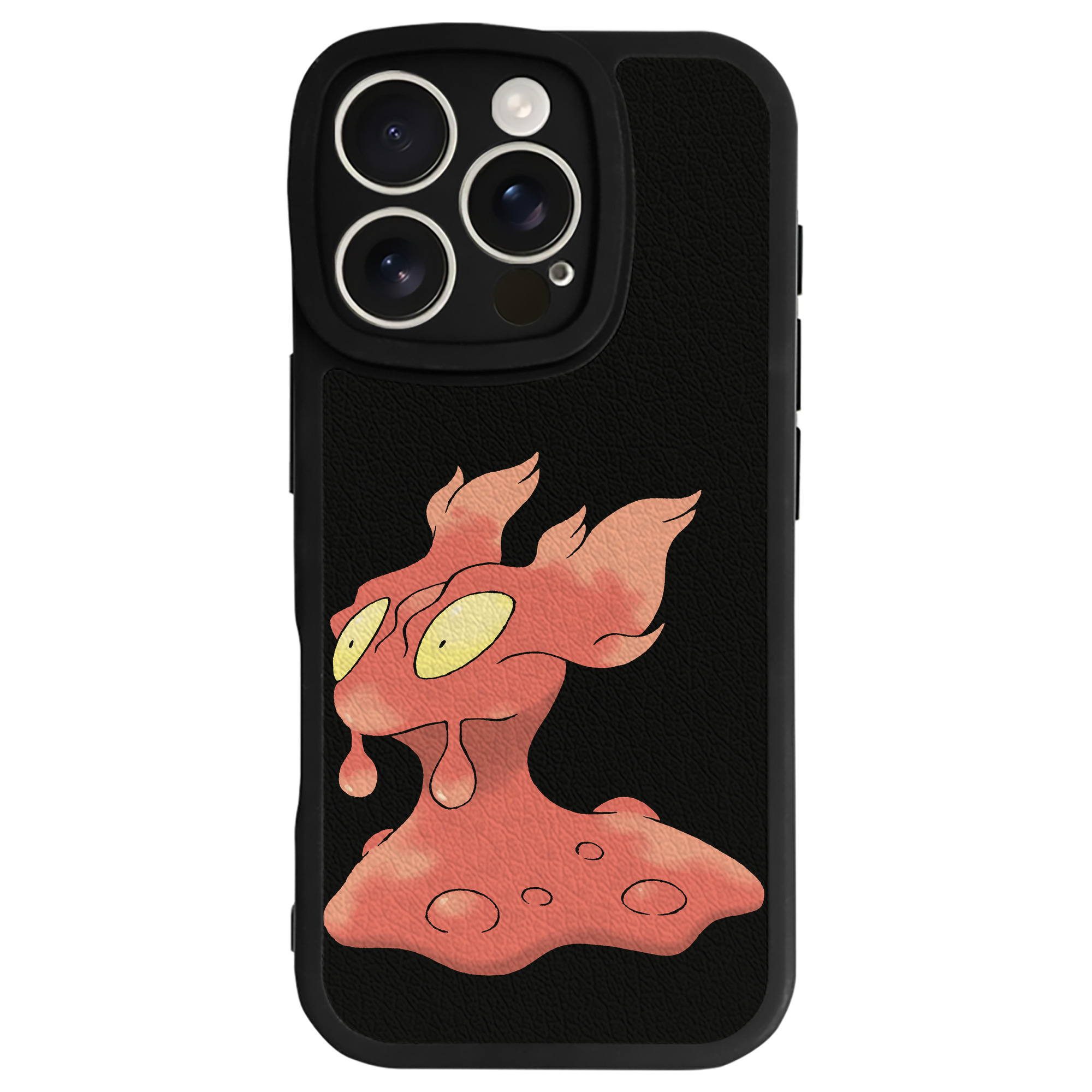 （画像用） ポケットモンスター Pokémon 【iPhone 16シリーズ対応】シリコンスマホケース（レザー調） 材質：シリコン